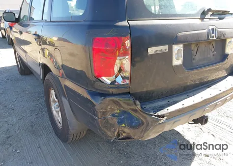 2005 Honda Pilot Lx из США, поврежденный, VIN 2HKYF18155H533203